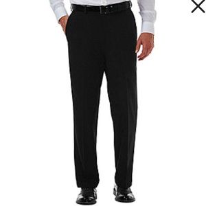 NWT Haggar Men’s Dress Pants - Black - Size 36x31